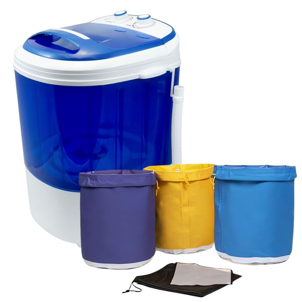 Weedness Ice-O-Lator Waschmaschine 20 L – mit 3 Bubble Bags – für Ernte-Reste, Indoor & Outdoor Grow Weiterverarbeitung
