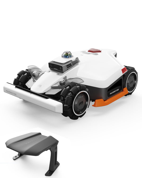 MAMMOTION LUBA 3 AWD Mähroboter 1500 m² inkl. Garage – Ohne Begrenzungskabel, LiDAR+Kamera, 80% Steigung