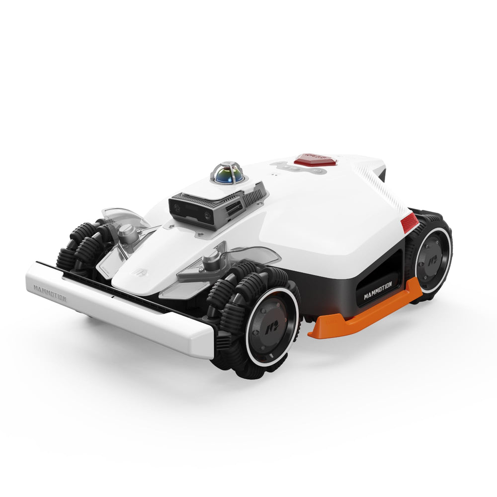 MAMMOTION LUBA 3 AWD Mähroboter 1500 m² – Ohne Begrenzungskabel, LiDAR+Kamera, 80% Steigung