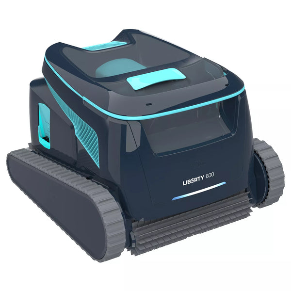 Dolphin Liberty 600 Poolroboter Kabellos – Bis 15 m – Treppenreinigung, App, 2 Wochen Betrieb, Boden Wand Wasserlinie